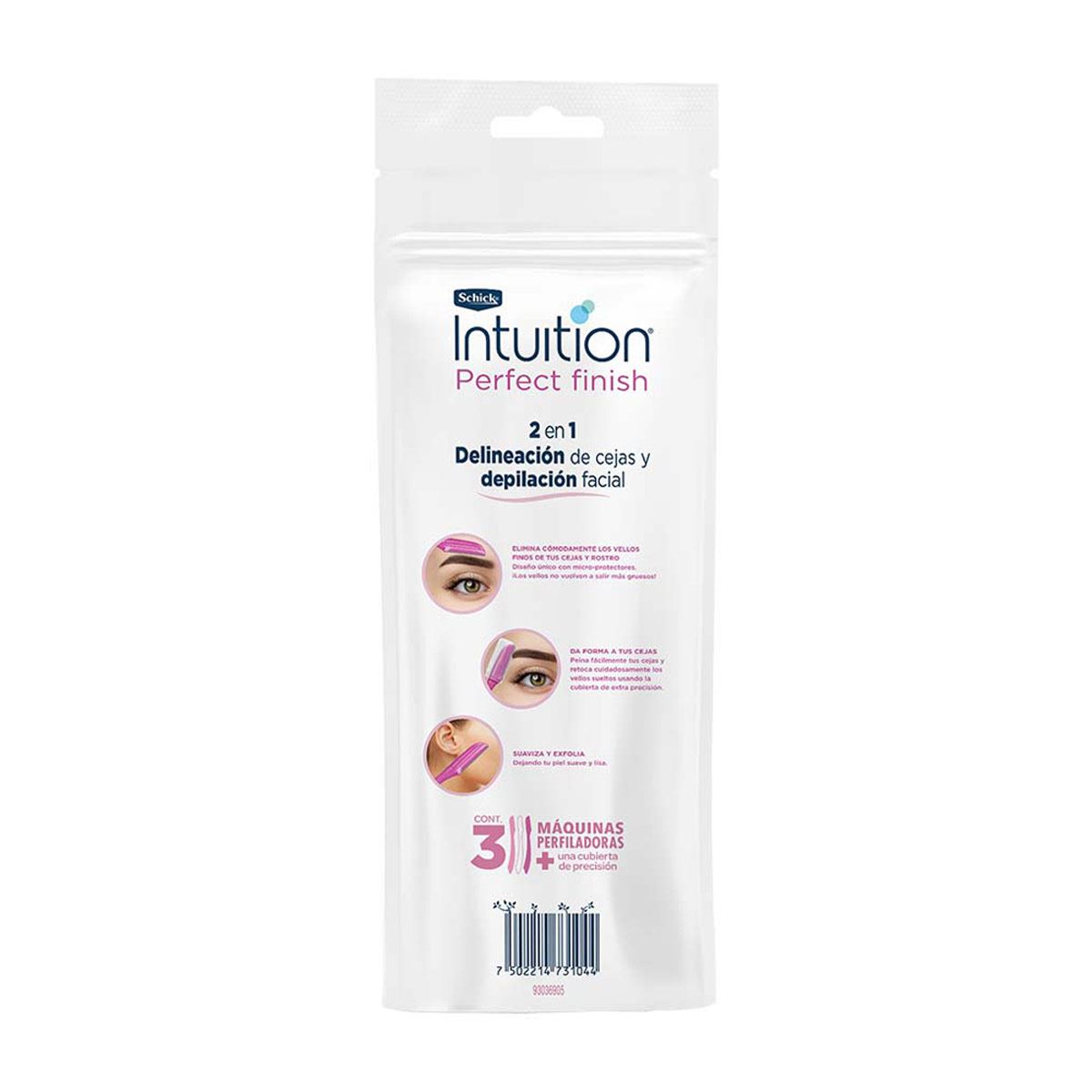 Schick Intuition Perfilador  Perfect Finish 3 pz image number null