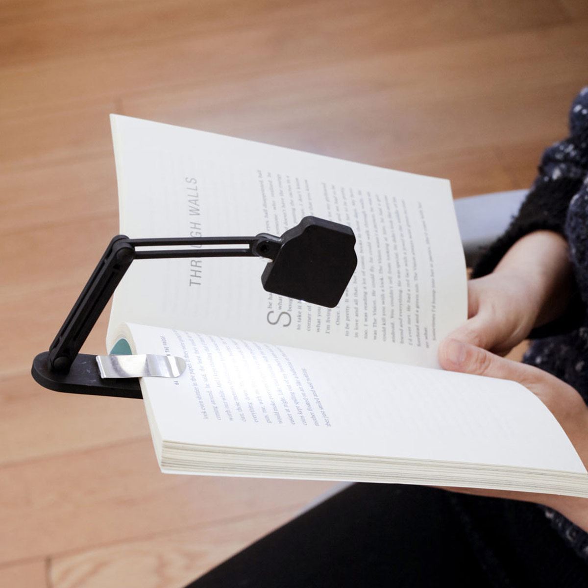 Lámpara Negra Delgada de Lectura image number null