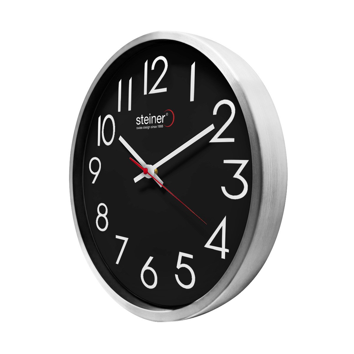 Reloj de Pared Steiner Color Negro STWA25-5134BK image number null