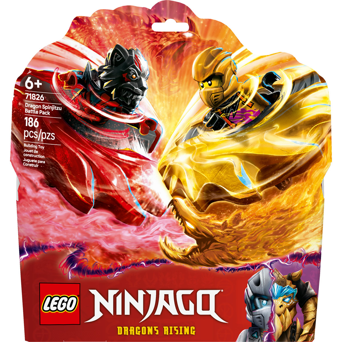 LEGO® Pack de Combate: Spinjitzu del Dragón image number null