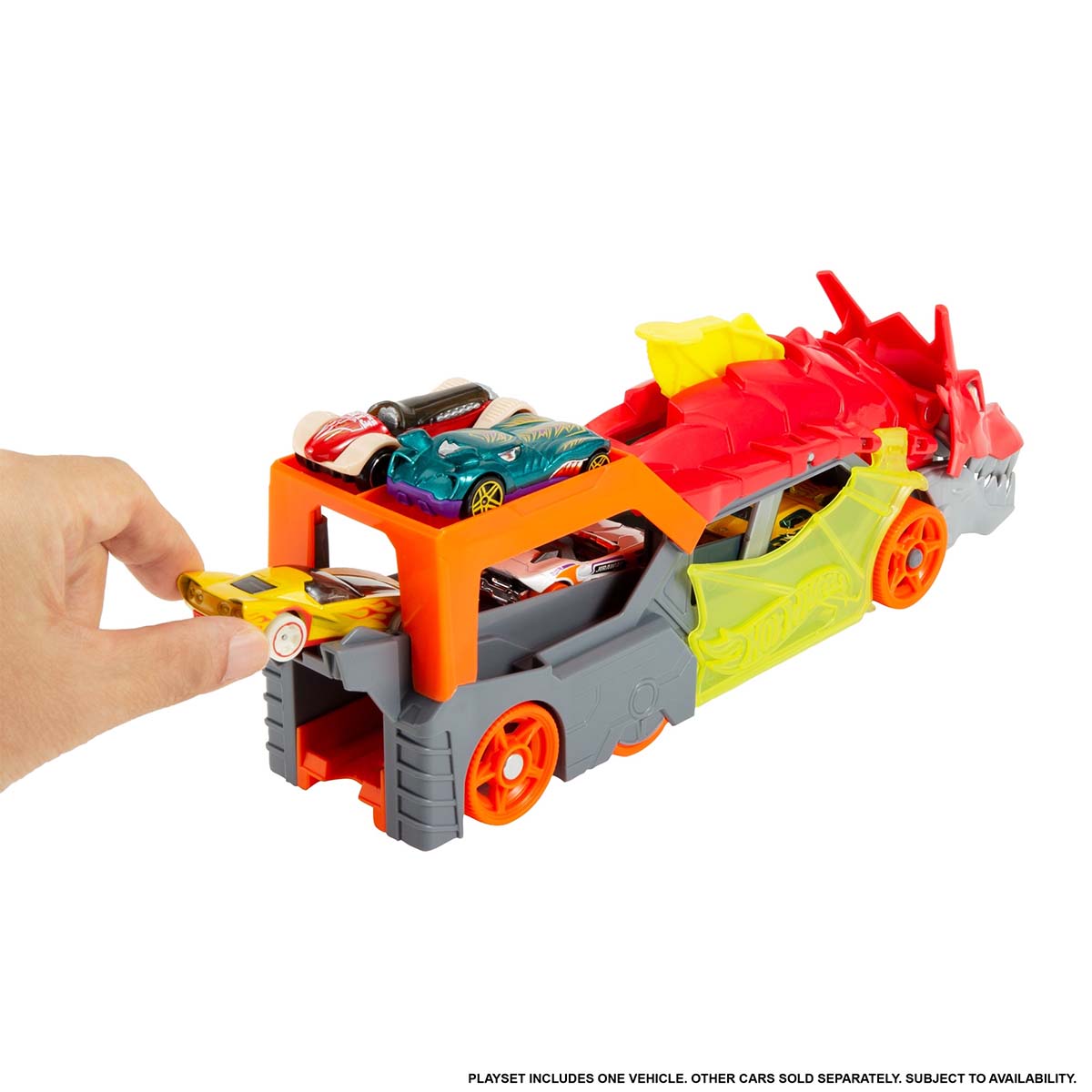 Hot Wheels Remolque de Drag&oacute;n image number null