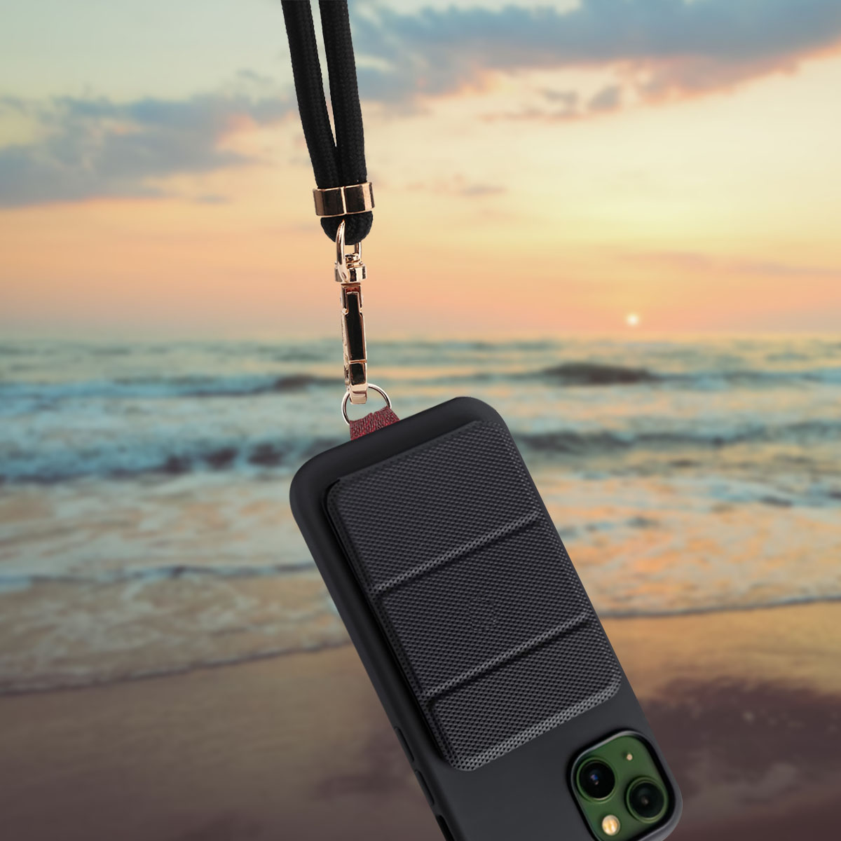 Cross Body para Celular Forward Dorado/ Negro image number null