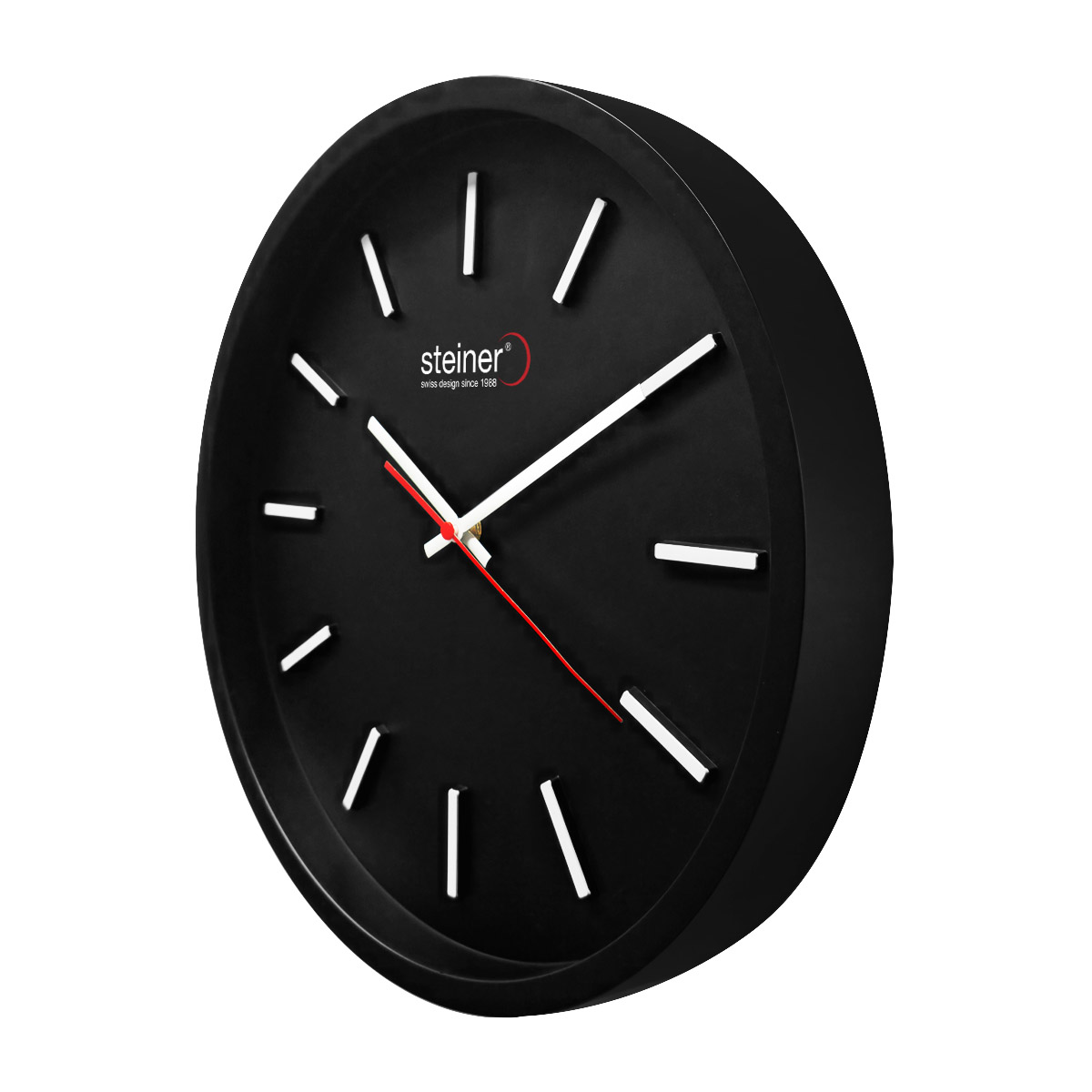 Reloj de Pared Steiner Color Negro STWA25-3456BK image number null