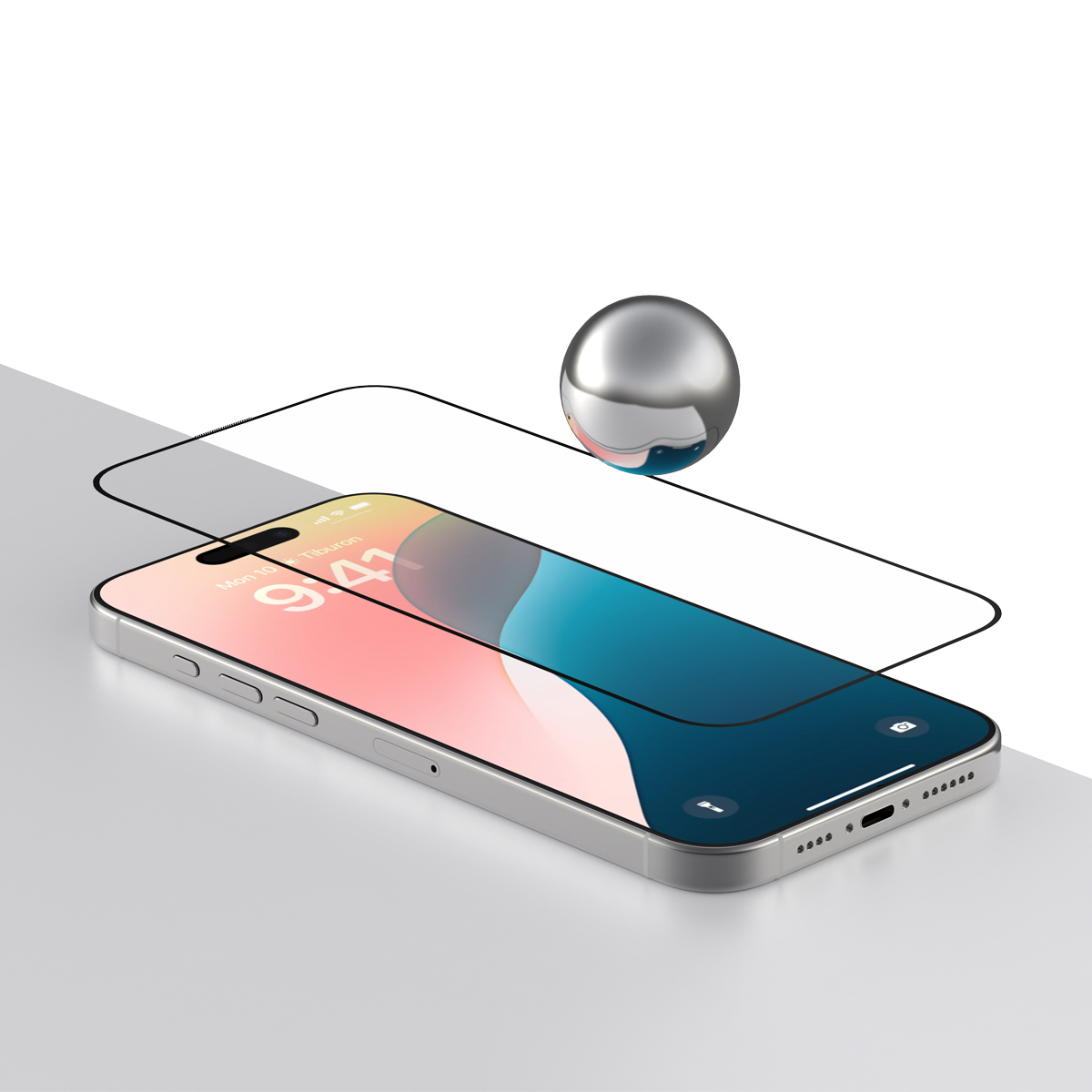 Cristal Anti Static Templado para iPhone 16 Pro Max image number null