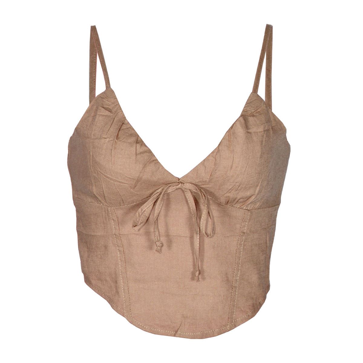 Blusa lisa para mujer Philosophy, talla chica image number null