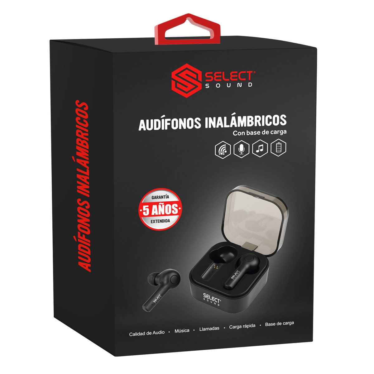 Aud&iacute;fonos Select Sound True Wireless Negro image number null