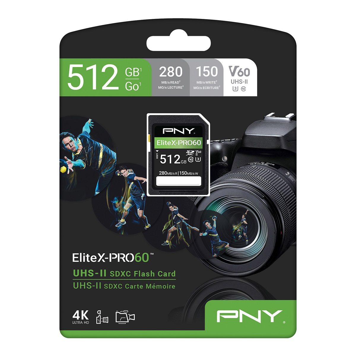Tarjeta SD PNY 512GB Elite X Pro image number null