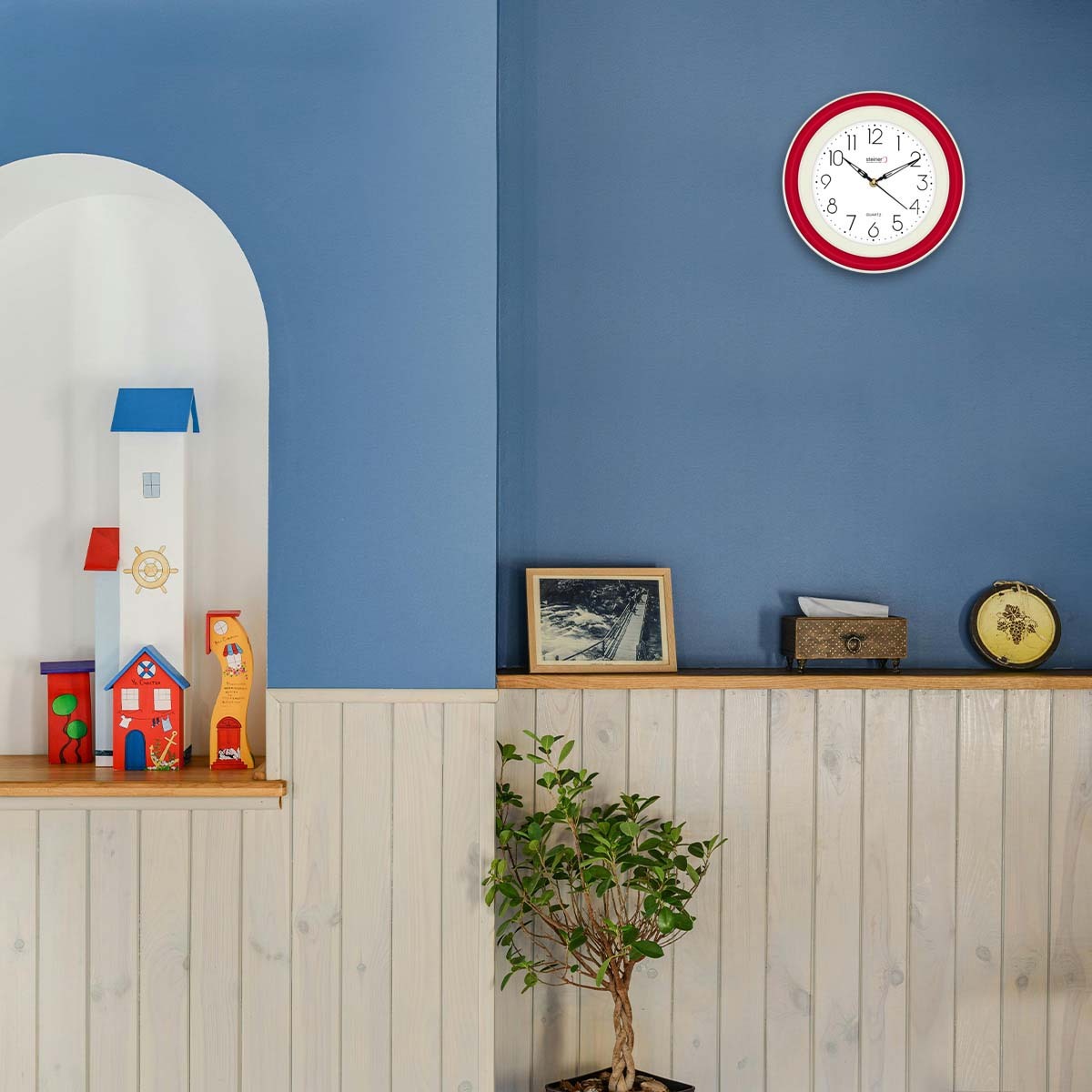 Reloj de Pared  STWA24-3604WH  Steiner image number null