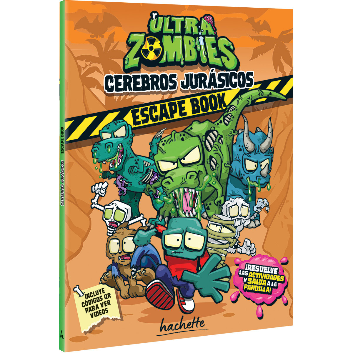 Ultrazombies. Cerebros Jurásicos Escape Book image number null