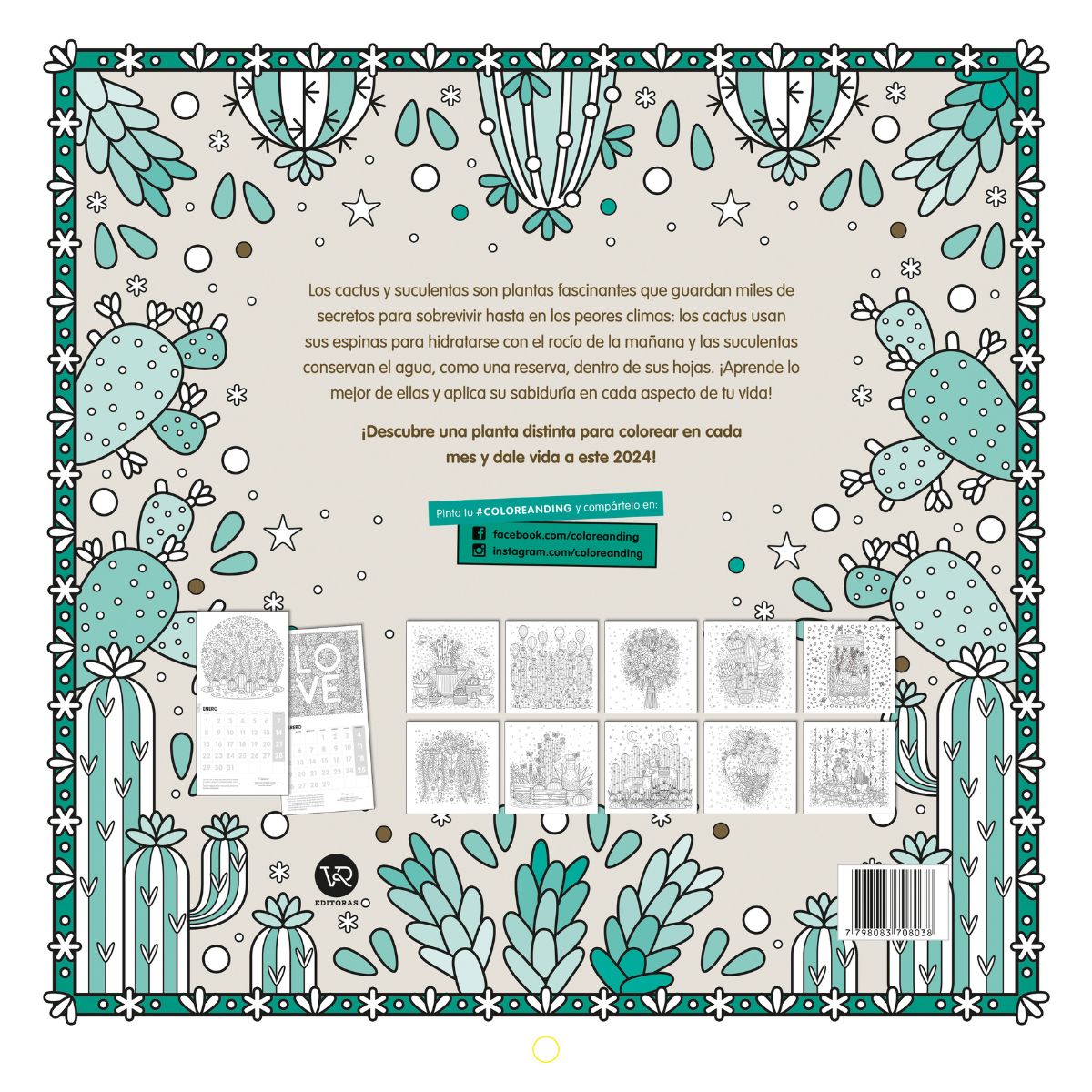 Calendario Coloreanding 2024 image number null