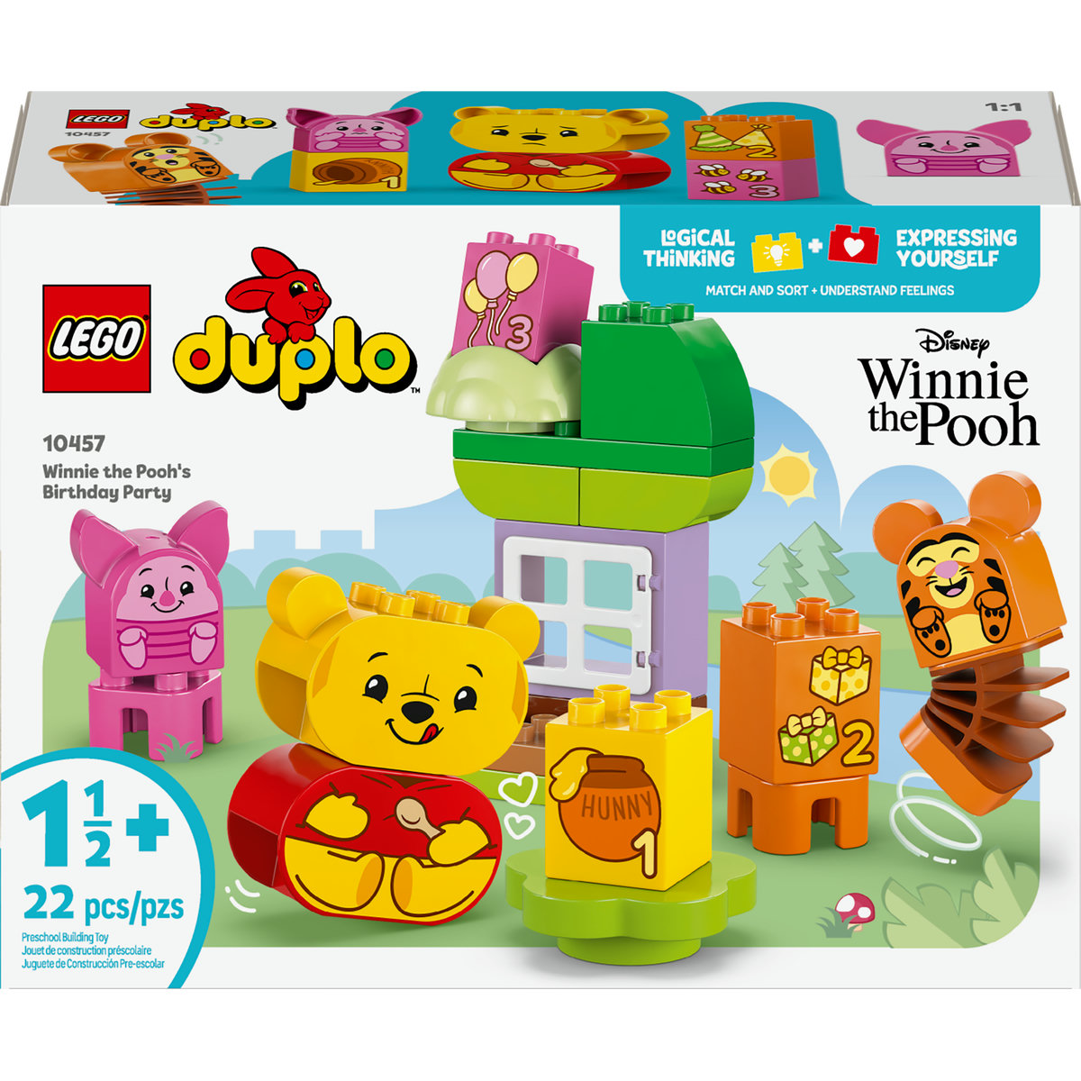 LEGO® DUPLO® Disney Fiesta de Cumpleaños de Winnie the Pooh image number null