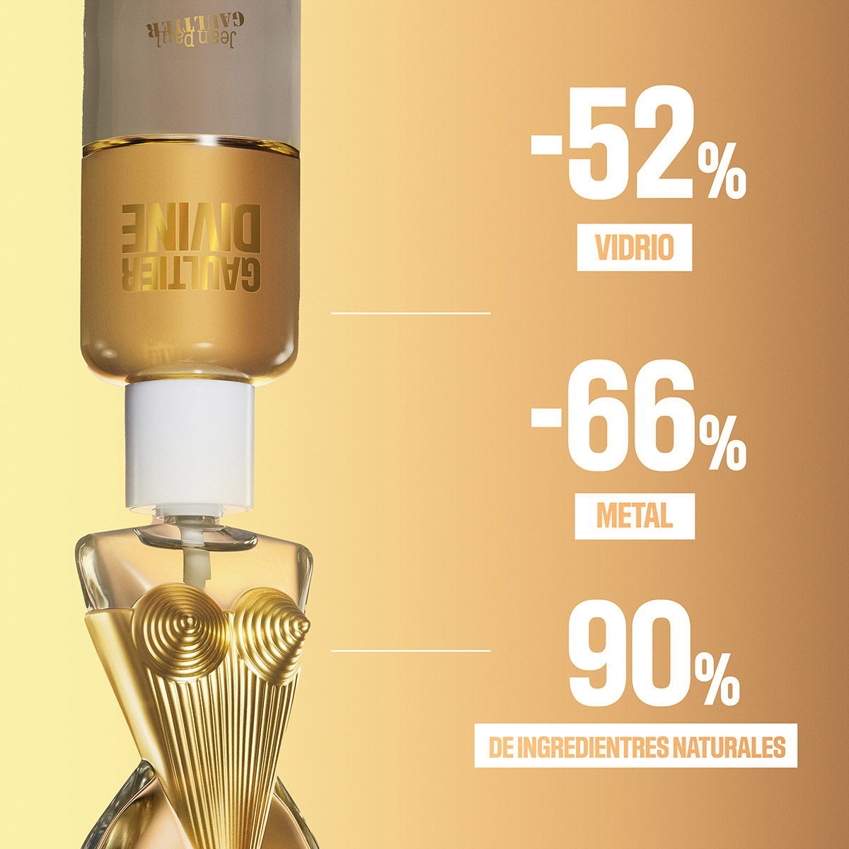 Eau De Parfum Jean Paul Gaultier Gaultier Divine 200 Ml Para Mujer image number null
