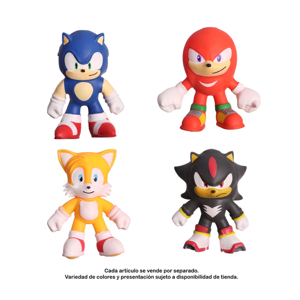 Figura de Acci&oacute;n Estirable 12.5 cm Sonic &iexcl;Colecci&oacute;nalos Todos! image number null
