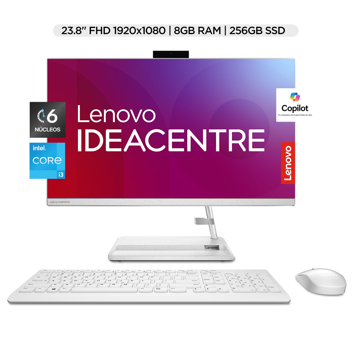 Desktop Aio 3 Lenovo Intel Core i3 8 GB RAM 256 GB image number null