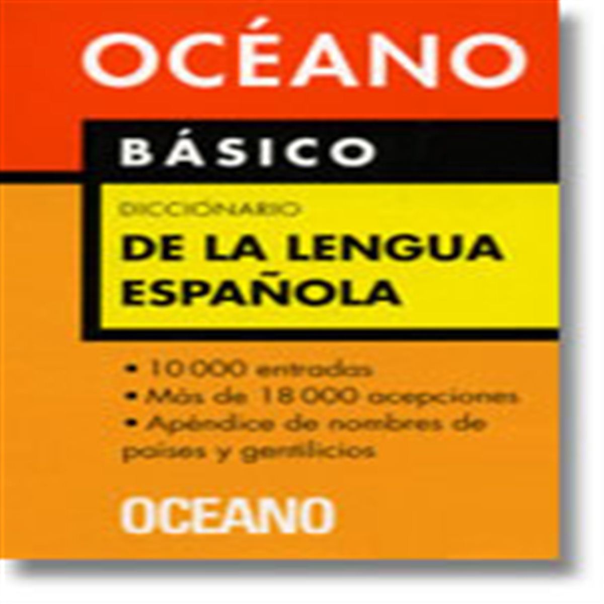 Diccionario Oc&eacute;ano B&aacute;sico de La Lengua Espa&ntilde;ola image number null