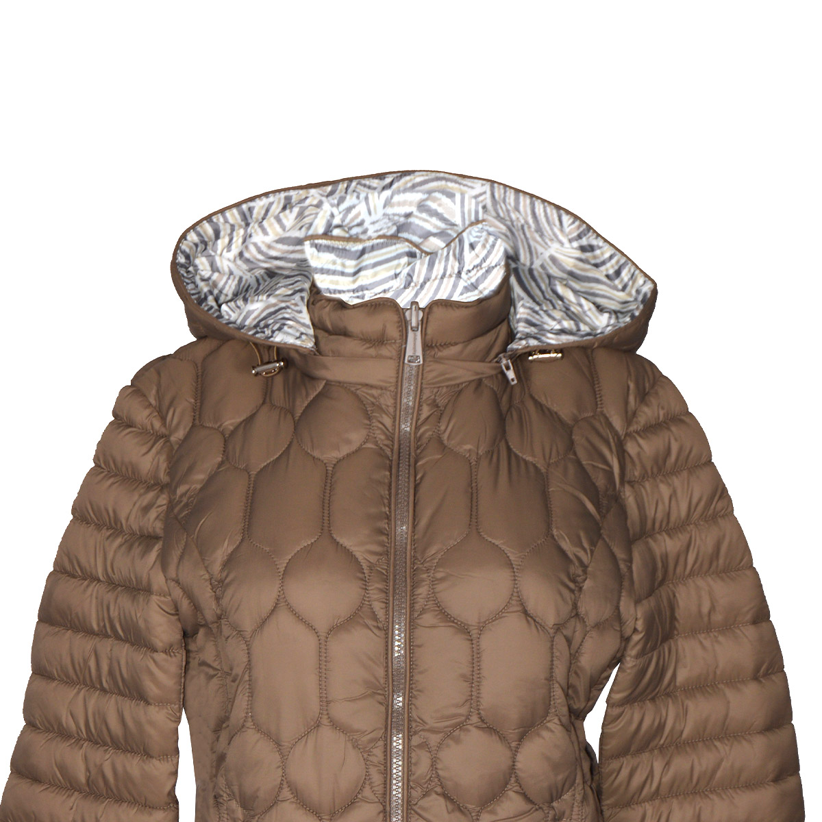 Chamarra Capitonada Reversible Philosophy Talla Mediana para Mujer image number null