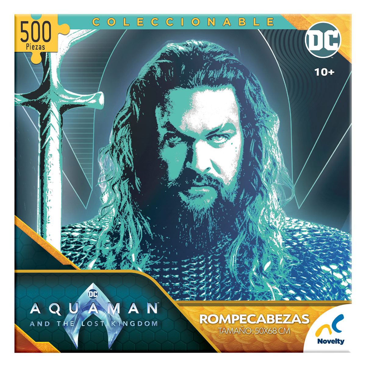 Rompecabezas Coleccionable Aquaman 500 piezas image number null