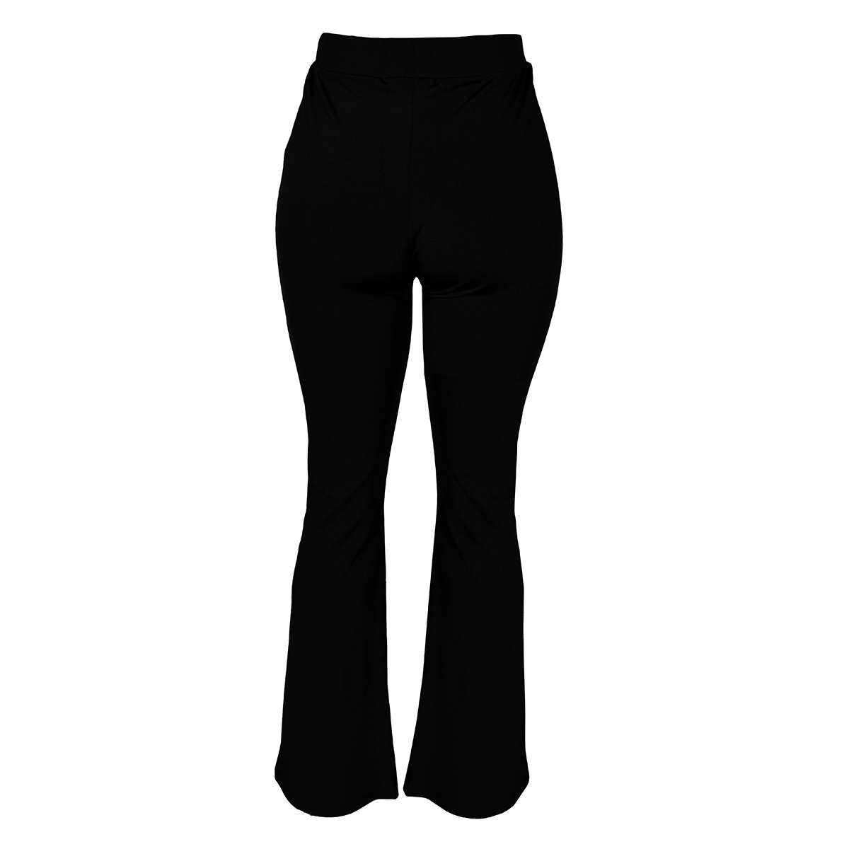 Pantalón Liso Philosophy Color Negro Talla Grande para Mujer image number null