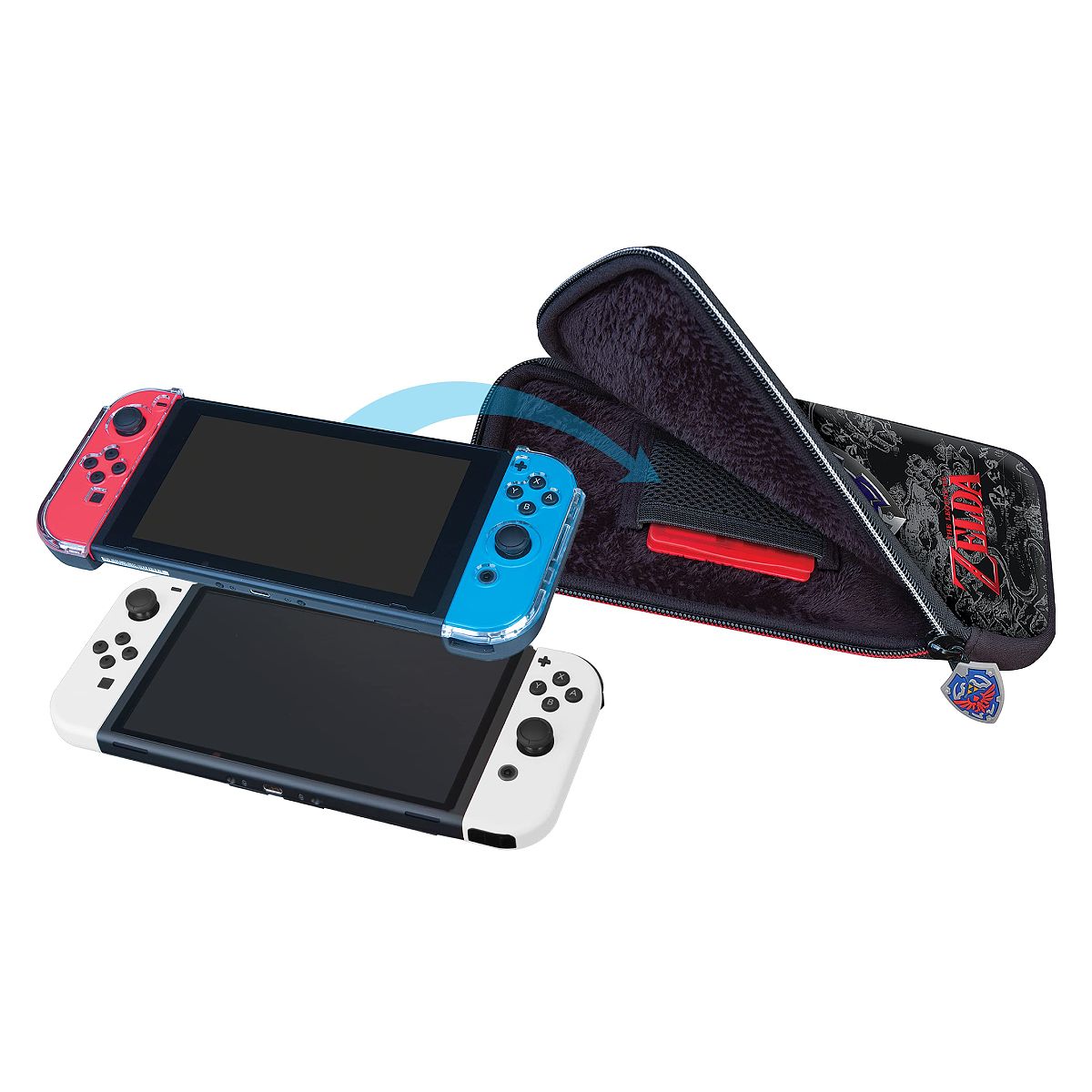 Estuche Slim Zelda Hyrule Shield Para Nintendo Switch image number null