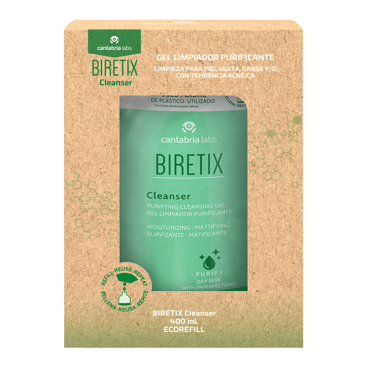 Biretix Cleanser Refill 400ml image number null