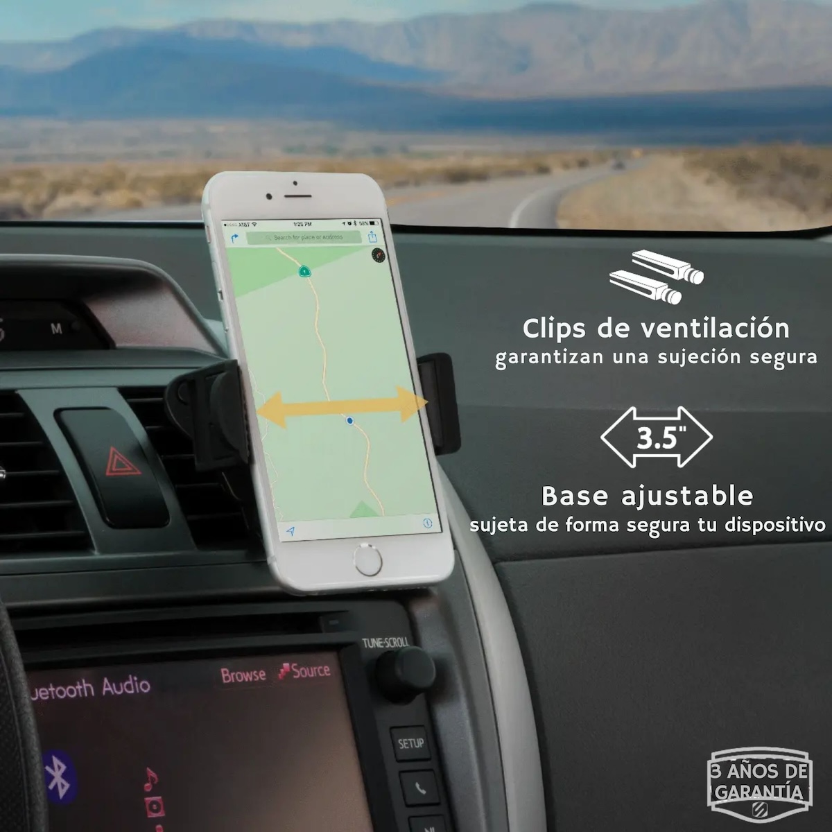 Soporte de Ventilación Scosche Universal para Teléfono image number null
