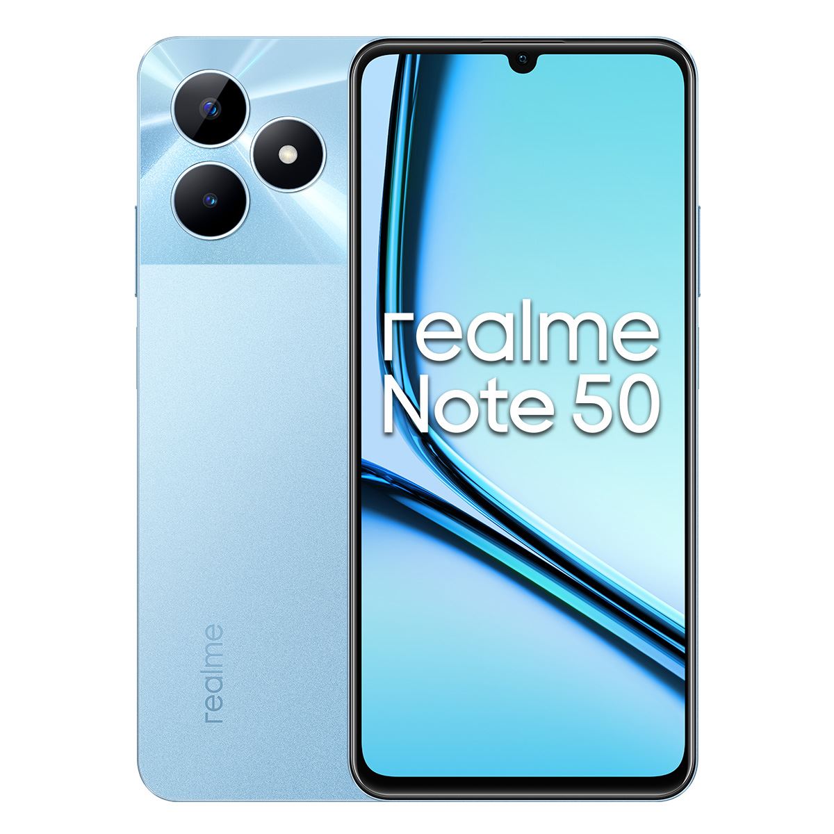 Celular Realme Note 50 128GB Color Azul R8 (Telcel) image number null