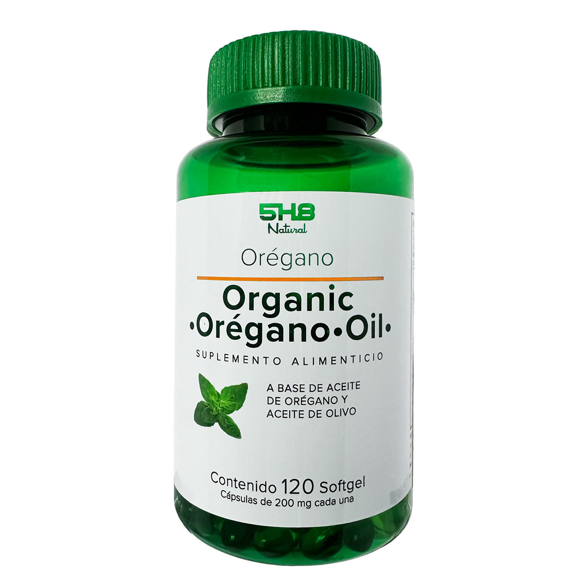 Suplemento Alimenticio Or&eacute;gano Oil 120 C&aacute;psulas 5H8 image number null