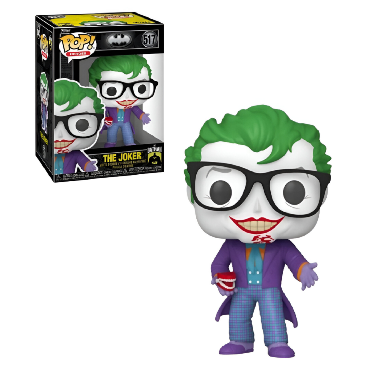 Funko Pop Movies: Batman 85 Aniversario Joker con Dientes Falsos image number null