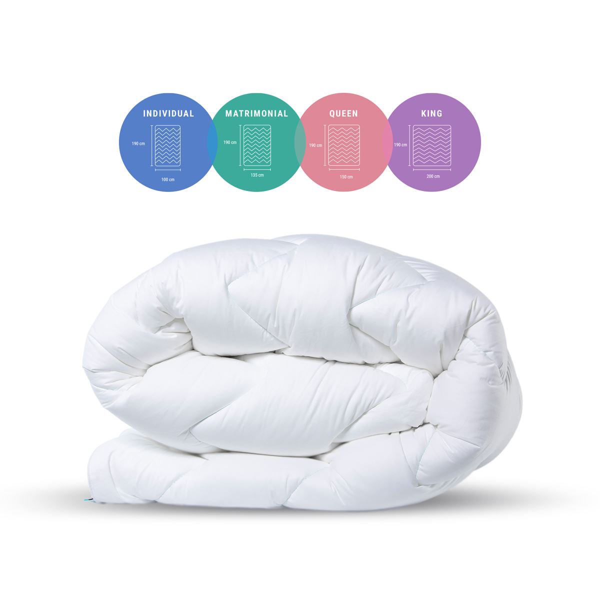 Cubre Colchón Nuo Sognare Individual Plus image number null