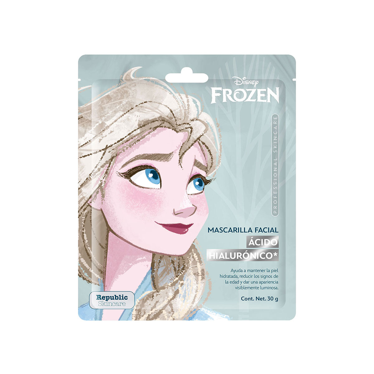 Mascarilla Individual Ácido Hialurónico Disney Elsa image number null