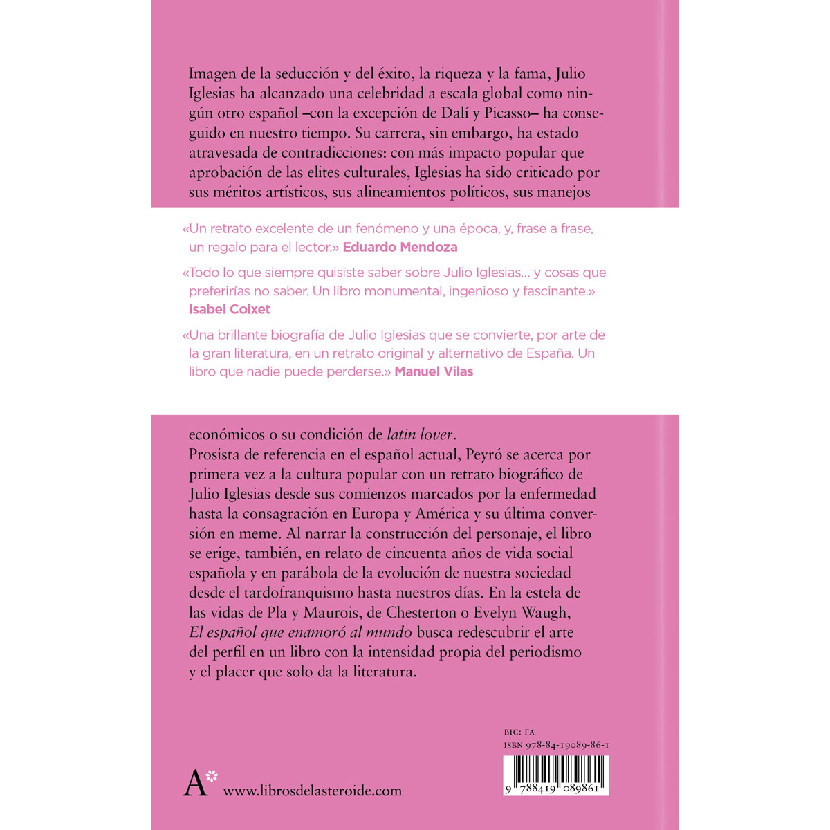 El espa&ntilde;ol que enamor&oacute; al mundo. Una vida de Julio Iglesias image number null