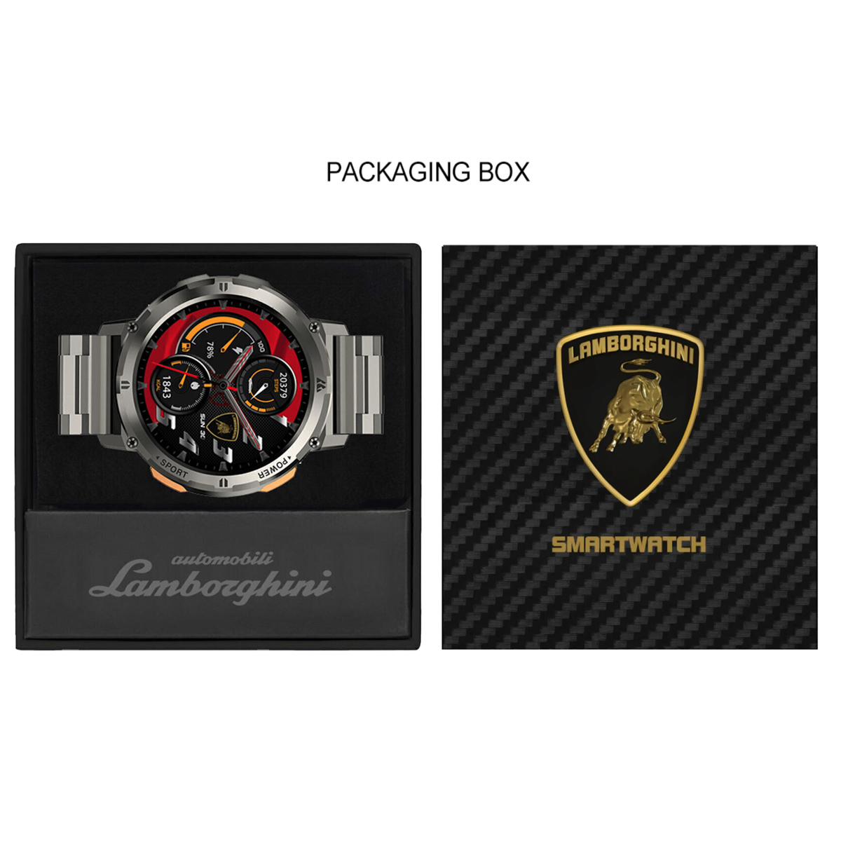 Smartwatch Cerchio Metal LAMBORGHINI image number null