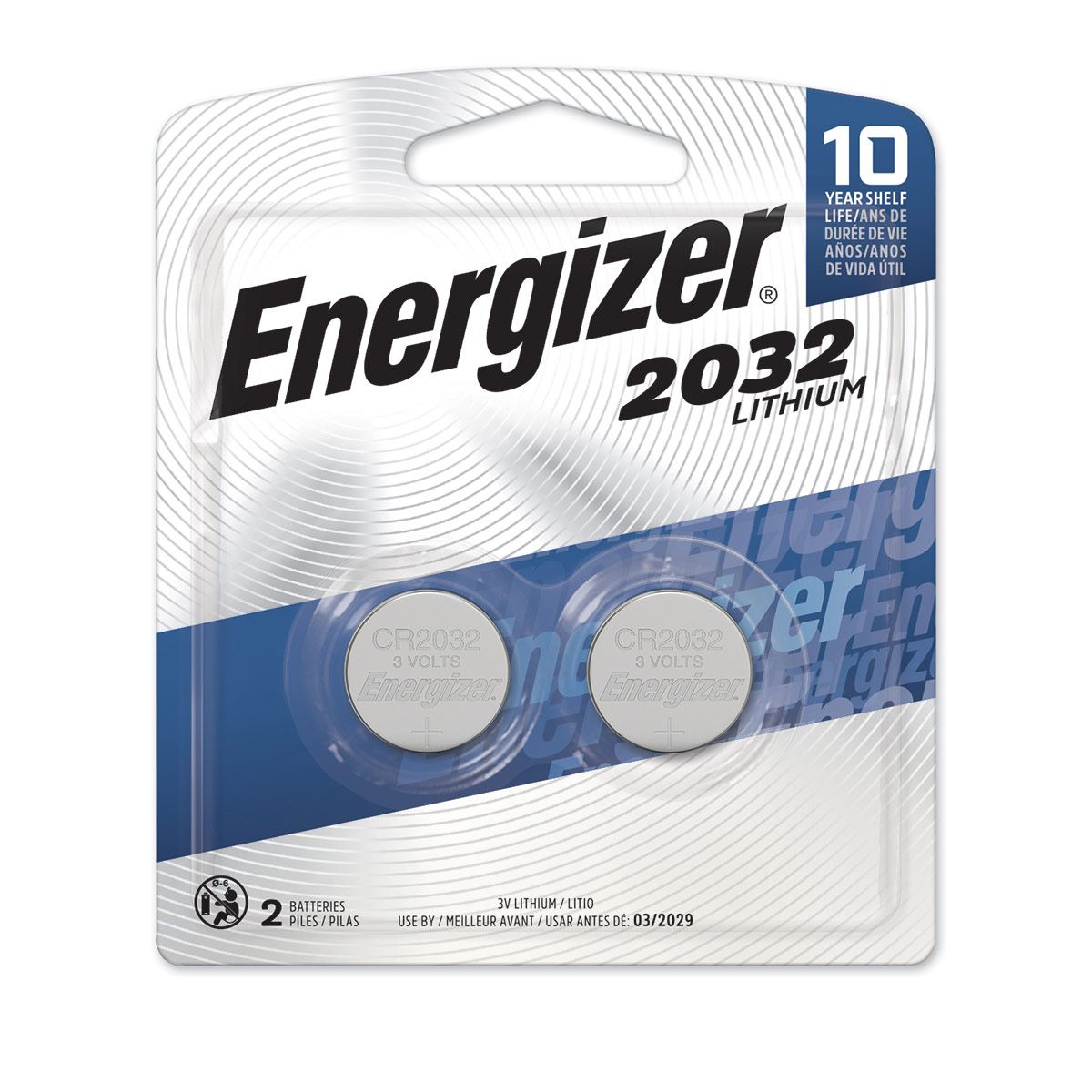 Pila Energizer 2032 litio BP2 2 piezas image number null