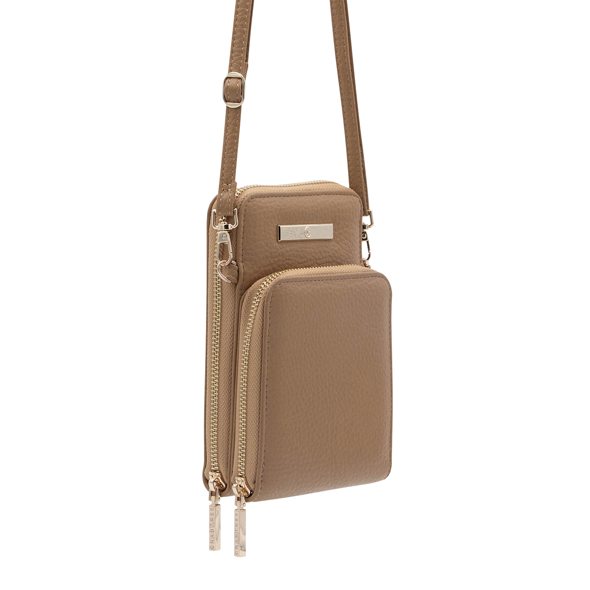 Cartera Crabtree Caf&eacute; para Mujer image number null