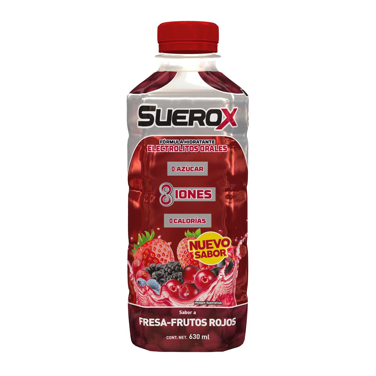 SUEROX ADU FRESA&nbsp;FRUTOS&nbsp;ROJOS&nbsp;630ML/ image number null