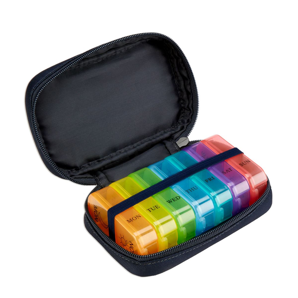 Organizador Médico con Pastillero 7 Colores Conair image number null