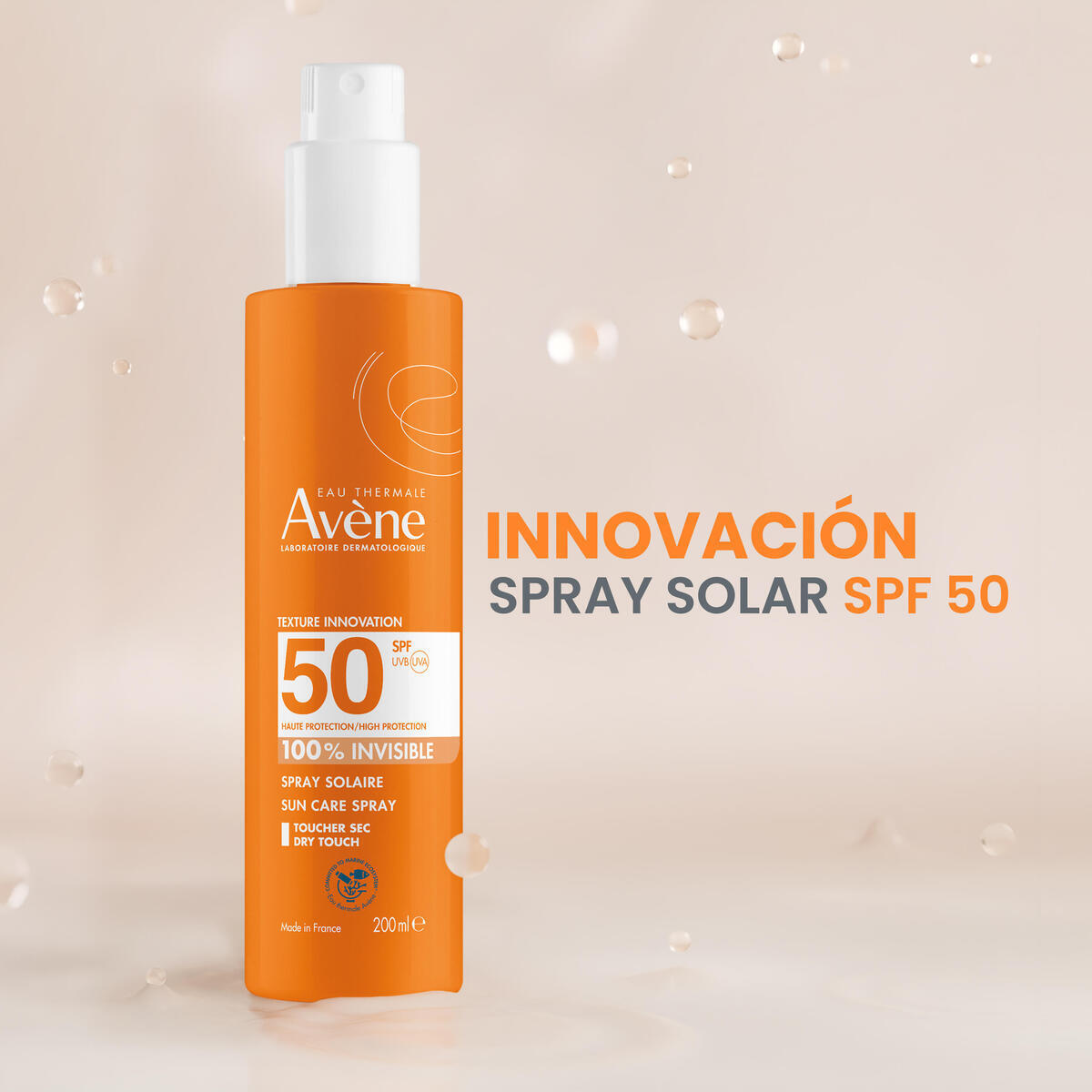 Avene Protector Solar Corporal en Spray FPS 50 200ml image number null