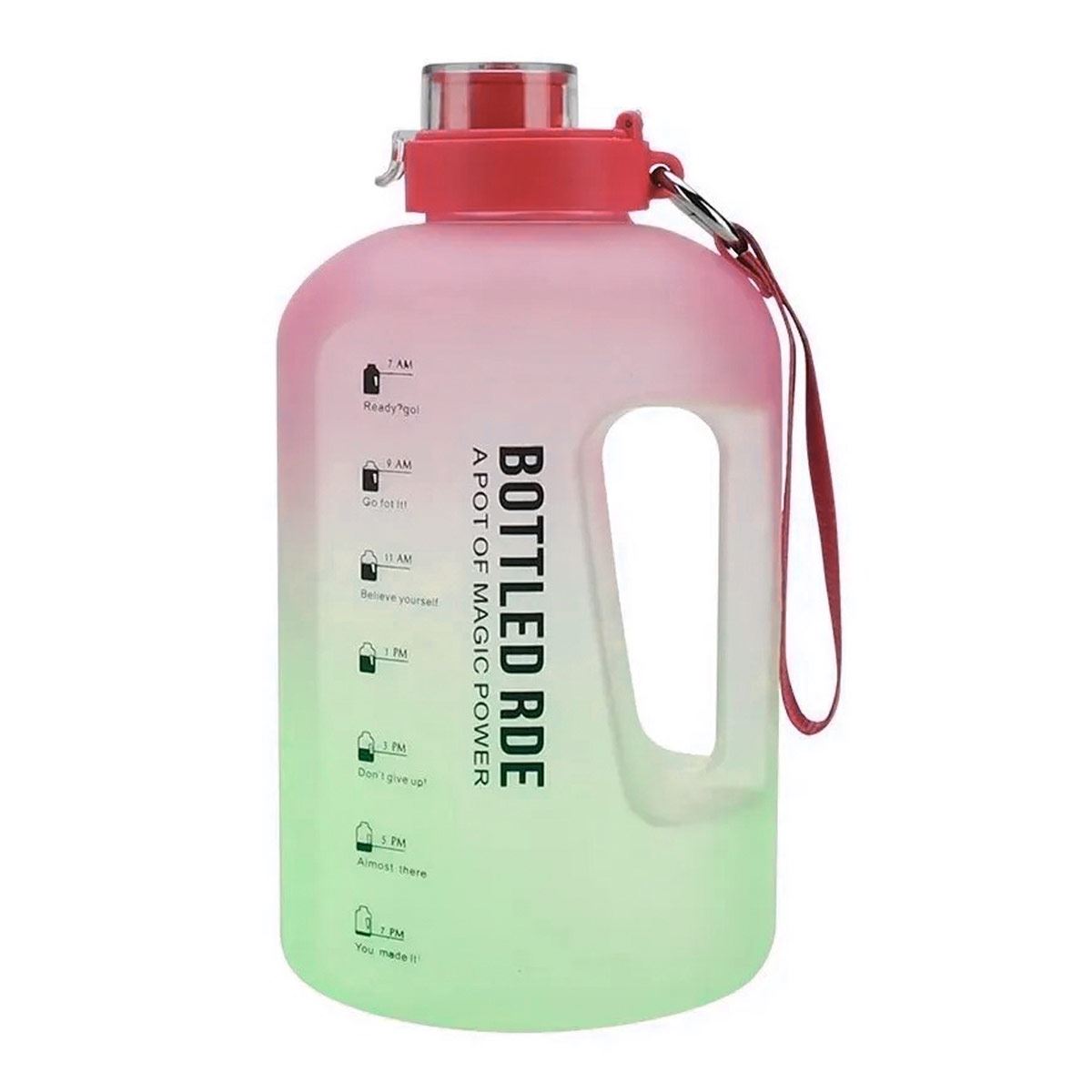 Termo deportivo HOME NATURE motivacional 2000ml con agarradera image number null