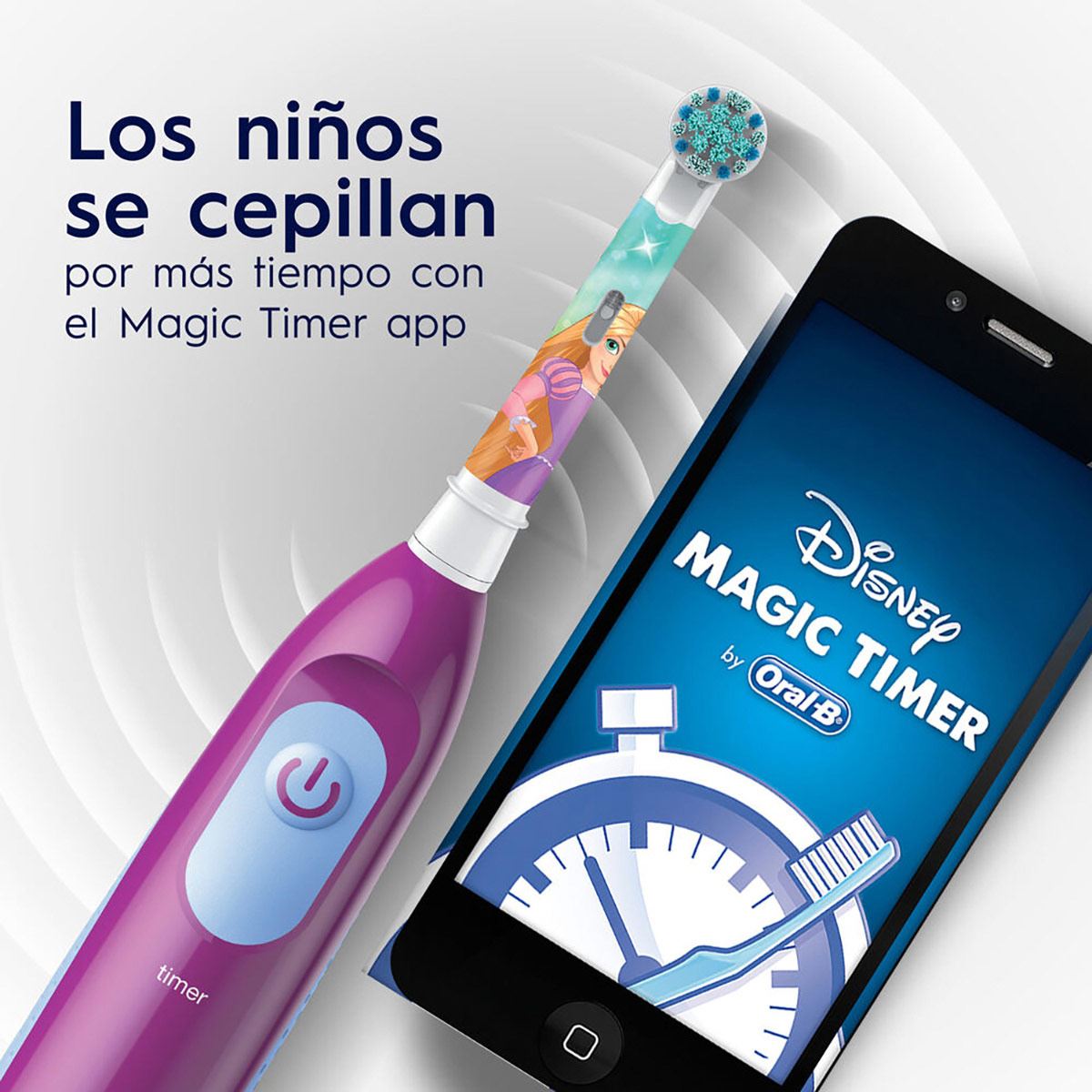 Oral-B Disney Princess Cepillo dental el&eacute;ctrico 1 Unidad image number null