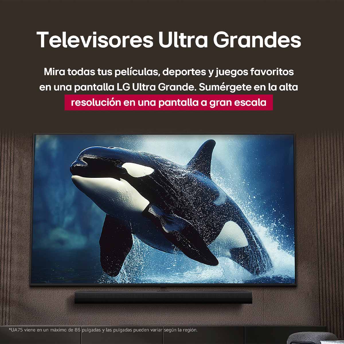 Pantalla LG de 43 Pulgadas 4K 43ua7500psa image number null