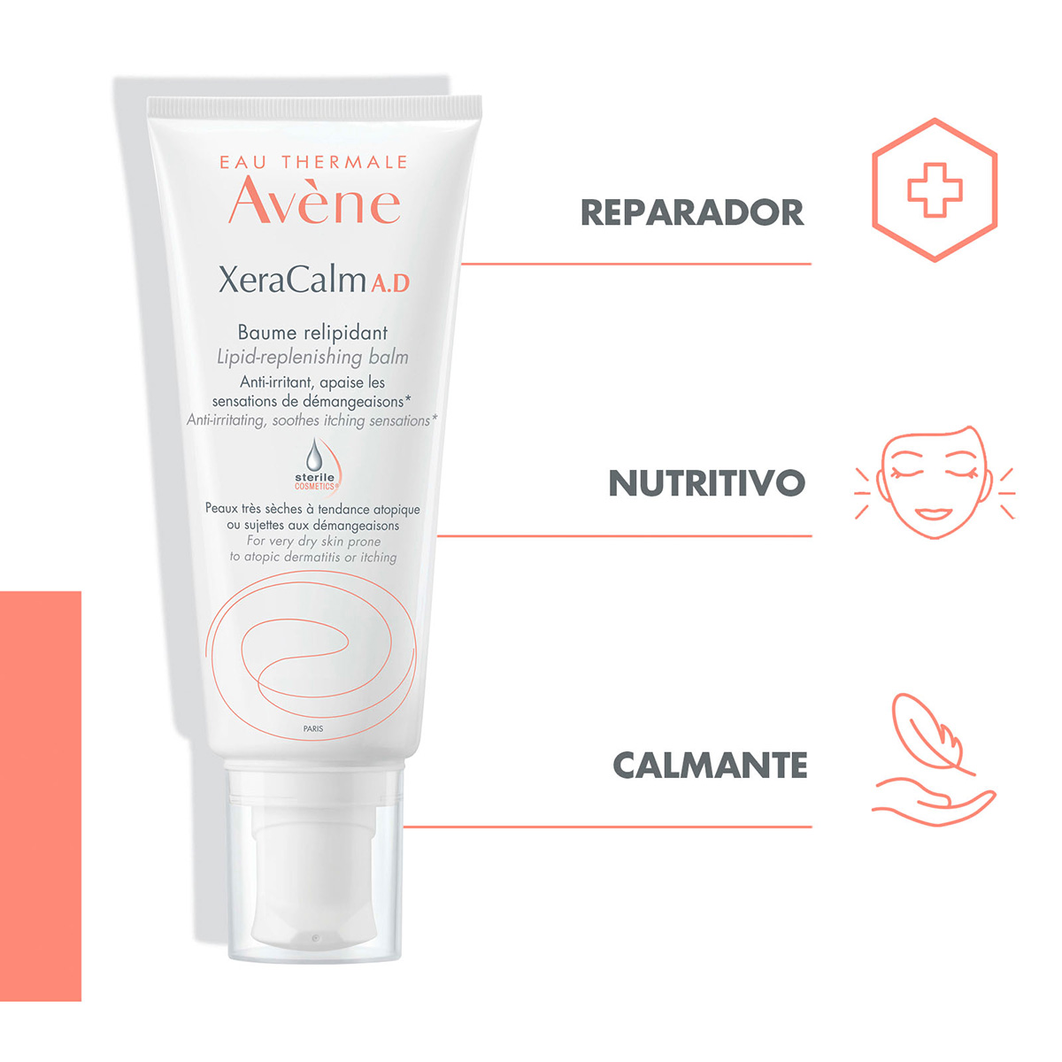Avène Xeracalm A.D Bálsamo Relipidizante Piel Seca 200ml image number null