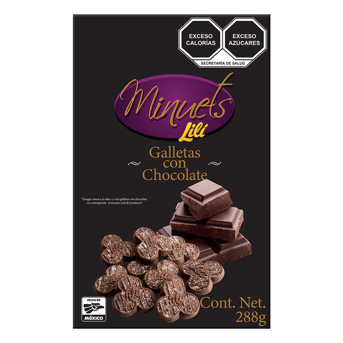 Minuets Lil&iacute; Galletas con Chocolate image number null