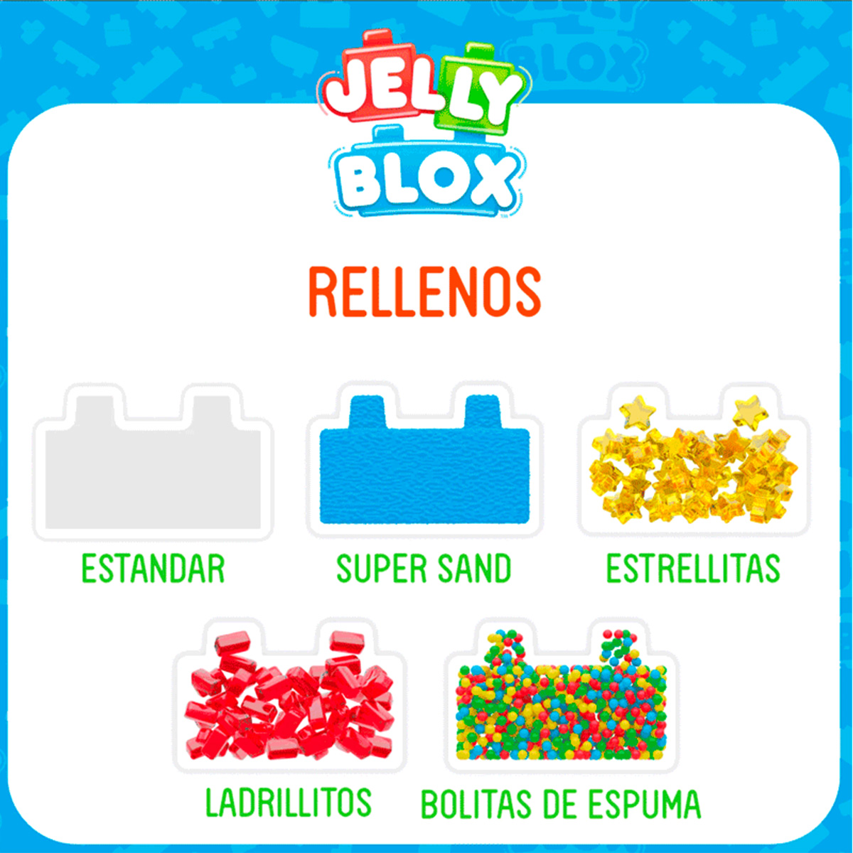 Set Bloques de Construcción Novatos Jelly Blox image number null
