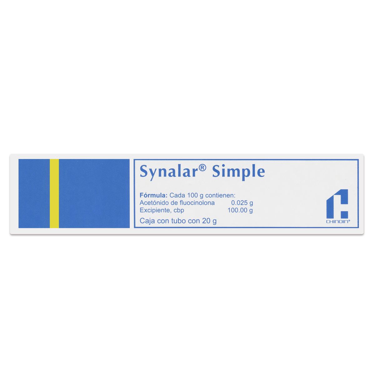 Synalar Sple Cra 20g 0.025% image number null