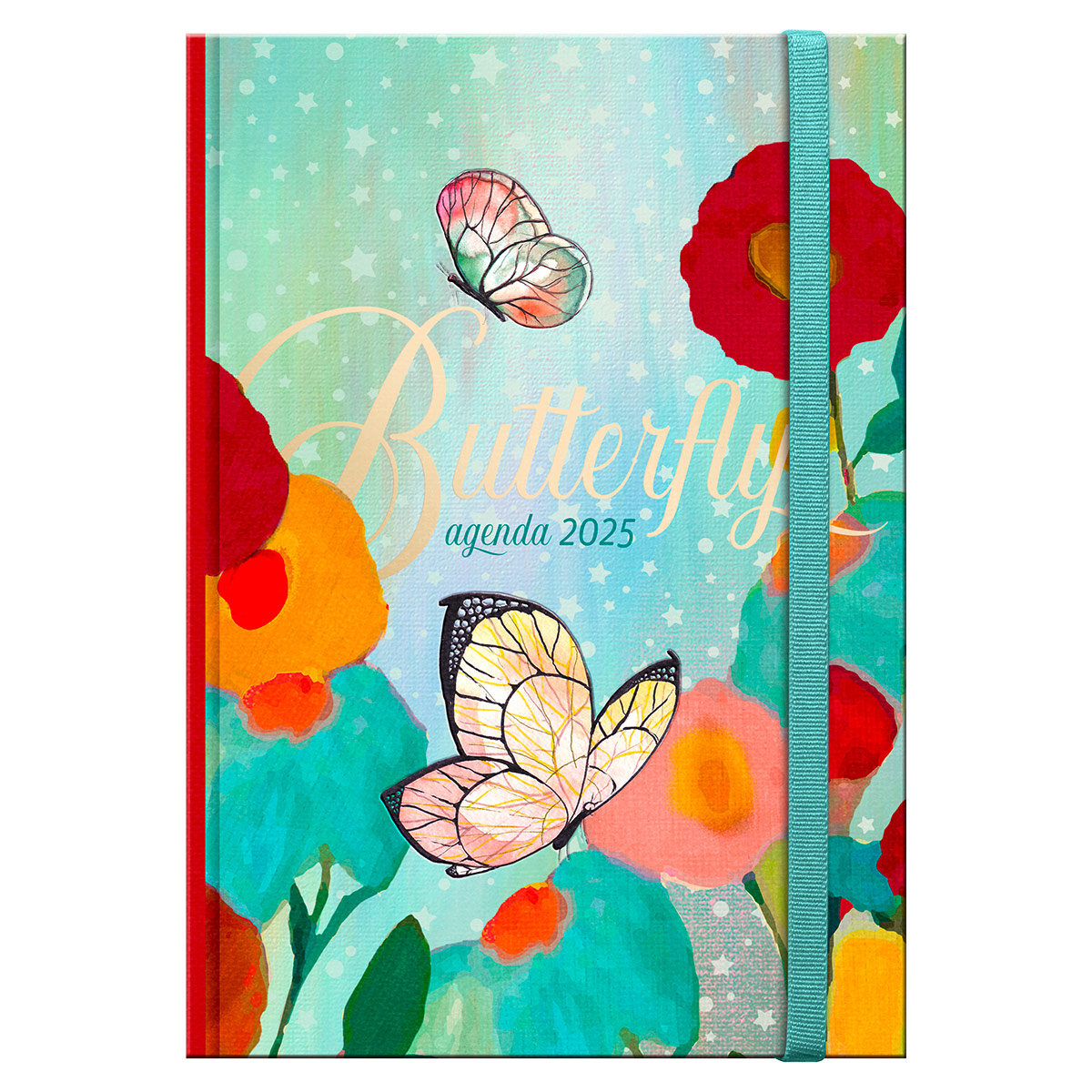 Agenda Butterfly Book 2025 Premium Paper image number null