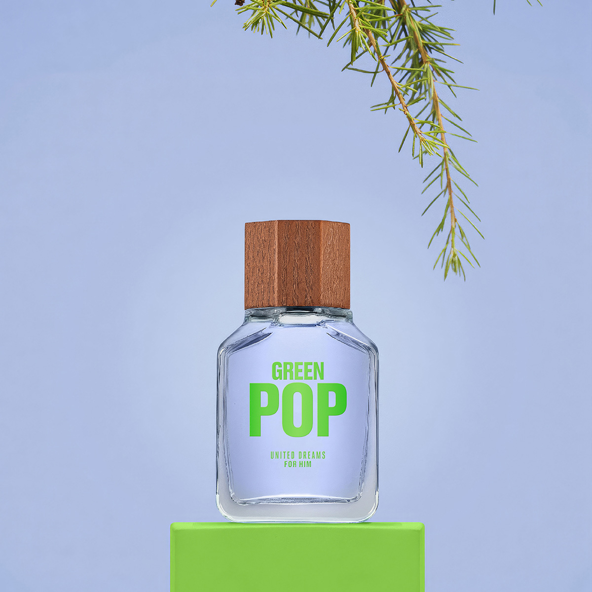 Eau de Toilette Benetton United Dreams Green Pop 100 ml para Hombre image number null